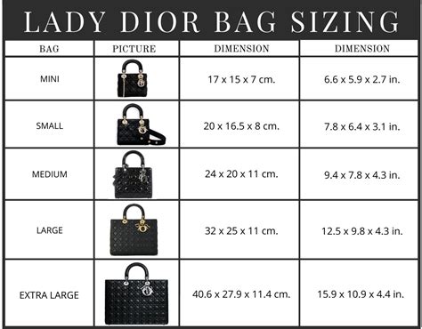 diorissimo bag size in cm